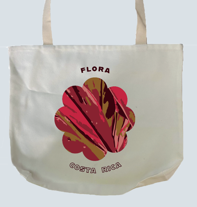 zb Costa Rica Souvenir-Flora Tote bag.