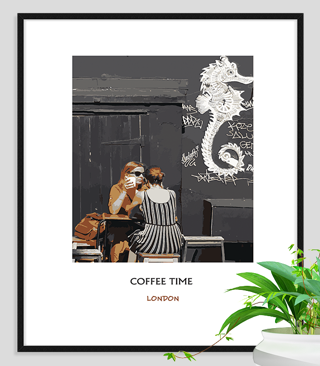 Cappuccino, Printable Poster